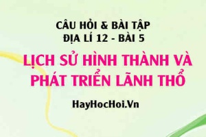 Câu hỏi và Bài tập Địa lí 12 trang 27: Giải bài 1, 2, 3 trang 27 SGK Địa lí 12 bài 5